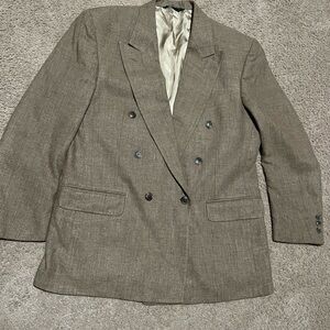 Burberrys blazer Classic Tan Double-Breasted Blazer